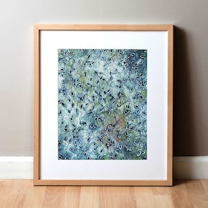 Neurons Watercolor Print - Neurology Art - Brain Art