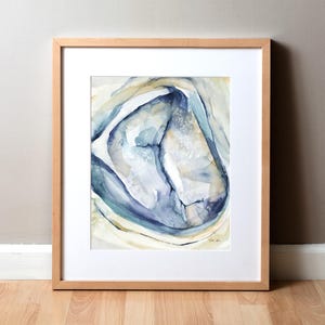 Mitral Valve Print - Cardiovascular Watercolor - Abstract Anatomy Art