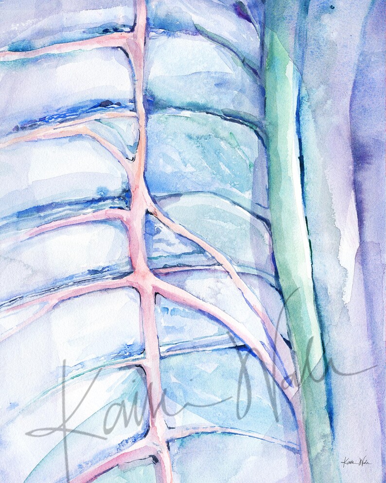 Sympathetic Nerve Chain - Neurology Art - Abstract Anatomy Art Print ...