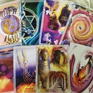 ORACLE "Sacred Awakening" Card Deck ~ Tool for Guidance, Positive Affirmations, Mystical, Deeper Awareness, Love, 67 cards