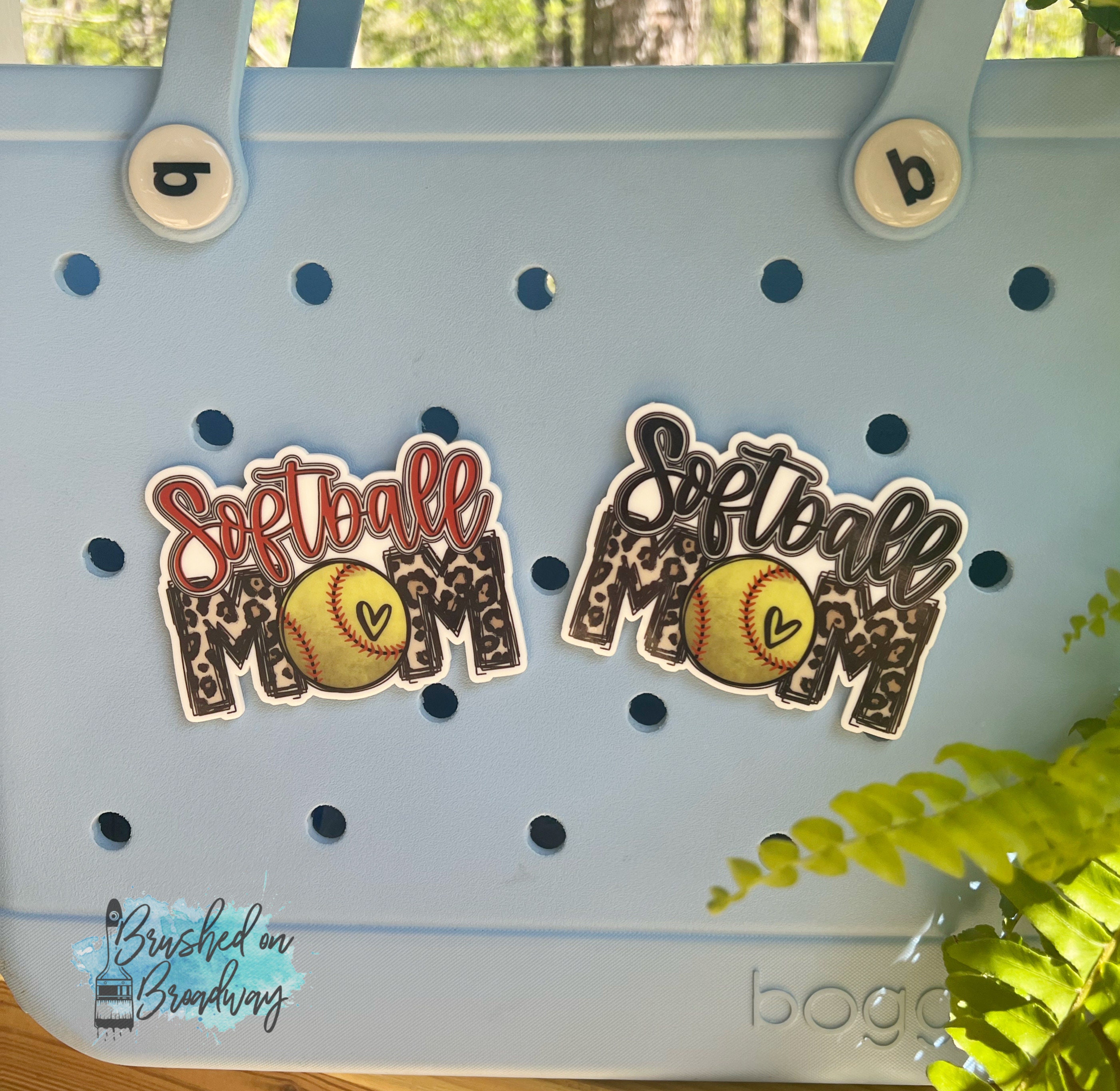 Softball BOGG Bag Bit/charm Cheetah Softball Mom Flush Mount Etsy