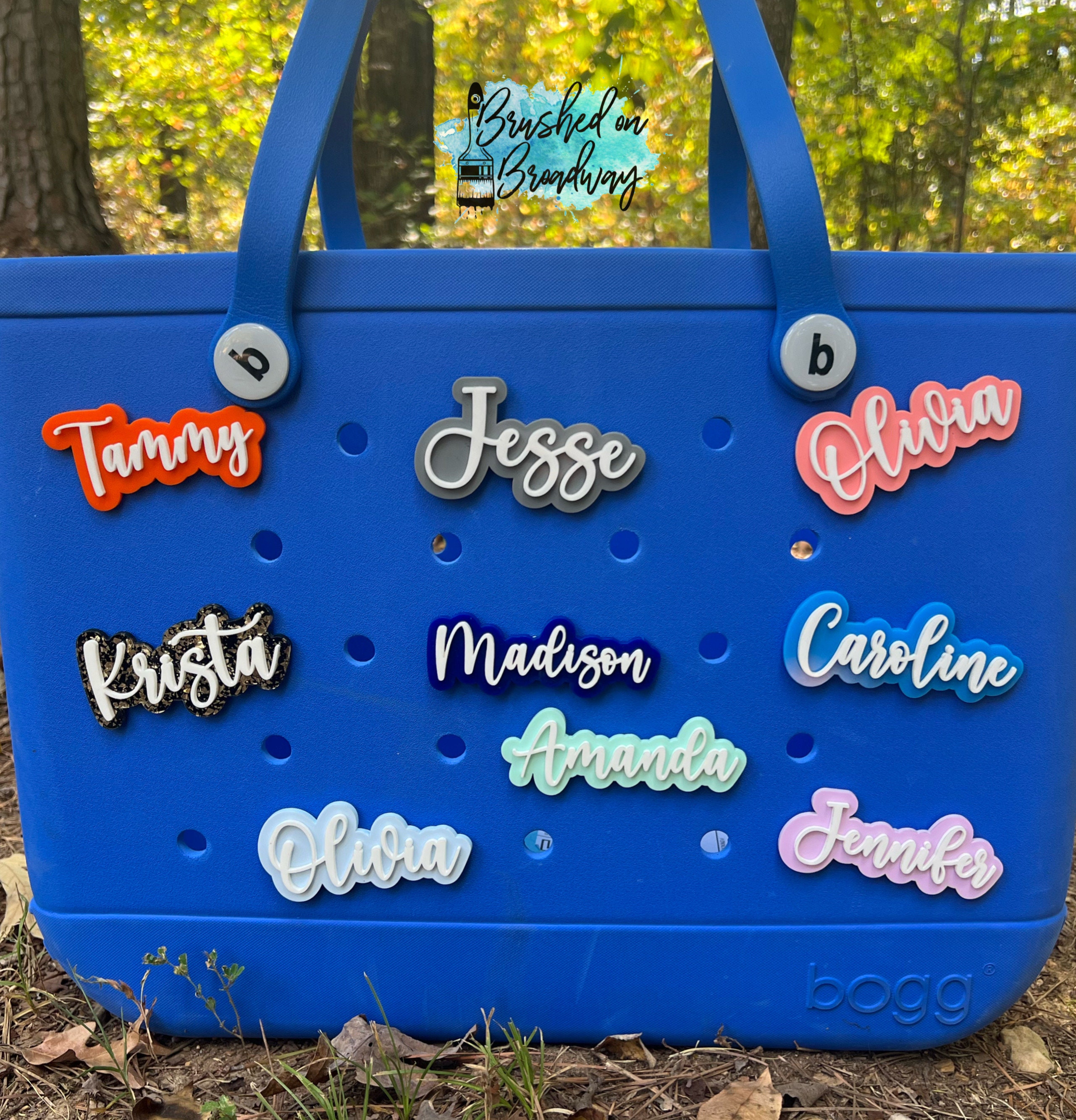 Custom Bags Personalized Acrylic Name Tag For Bogg Bag U2013