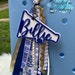 Custom school colors BOGG bag tag, CHEER BOGG bag charm, Personalized bag tag, Cheer mom accessories, SImply southern bag tag 