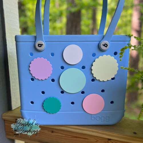 Blank BOGG Bag Charm BOGG Bag Bit Button Charm Popin Bogg Etsy