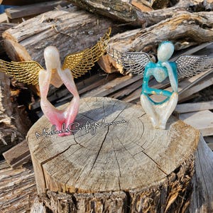 Angel Figurine with Wings. Perfect Memorial Gift