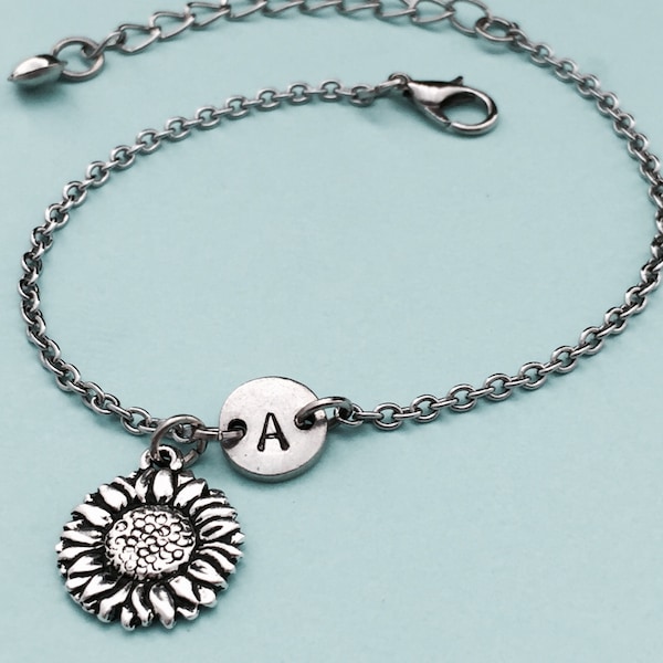 Sunflower Bracelet Etsy