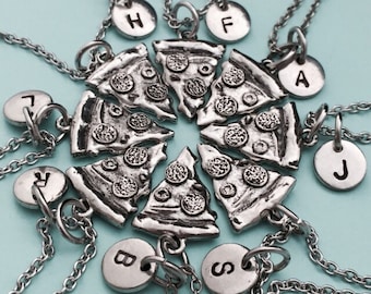 bff necklace Best friend necklace friendship jewelry sister initial animal necklace personalized manatee necklace monogram