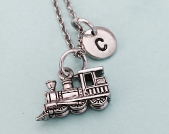 Jewels Obsession Silver Train Engine Locomotive Pendant 14K Yellow Gold-plated 925 Silver Train Engine Locomotive Pendant