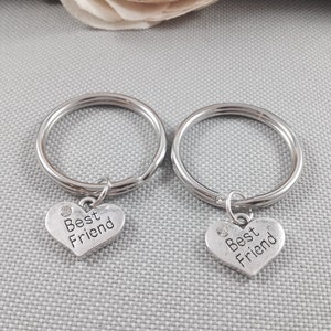 Beste vriend sleutelhanger, vriendschap sleutelhanger, cadeau voor beste vriend, bff sleutelhanger, sleutelhanger vrienden, beste vriend charme