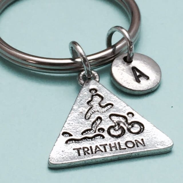 Triathlon keyring best sale