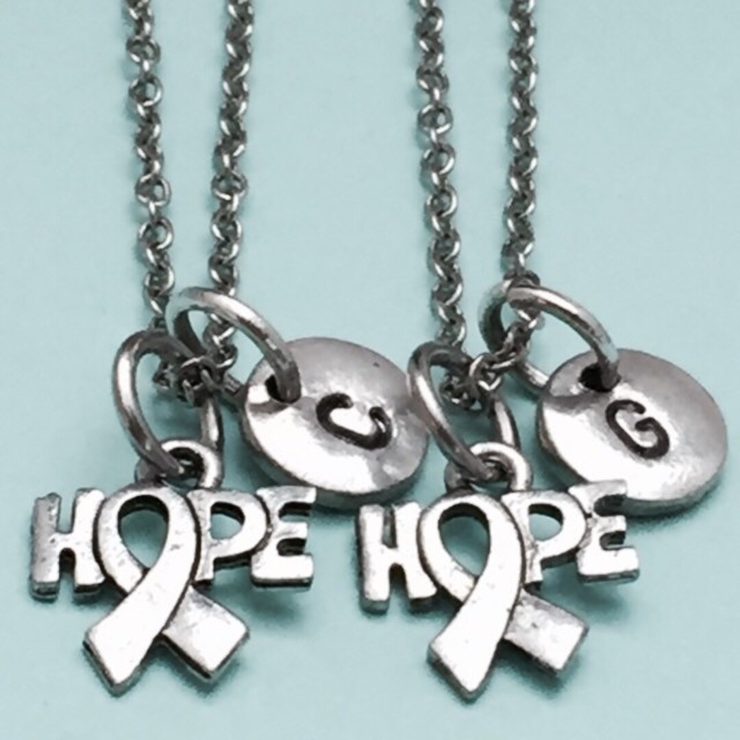 Friend Ribbons Best Friend Necklace, Hope Ribbon Necklace, Ribbon Necklace, Bff ...
