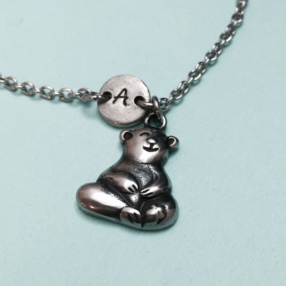 Bear charm bracelet bear charm animal bracelet adjustable Etsy
