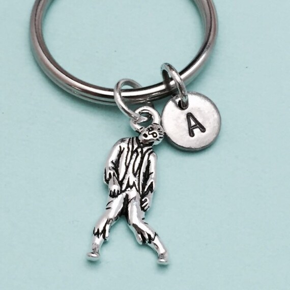 Zombie Keychain Zombie Charm Halloween Keychain Etsy UK