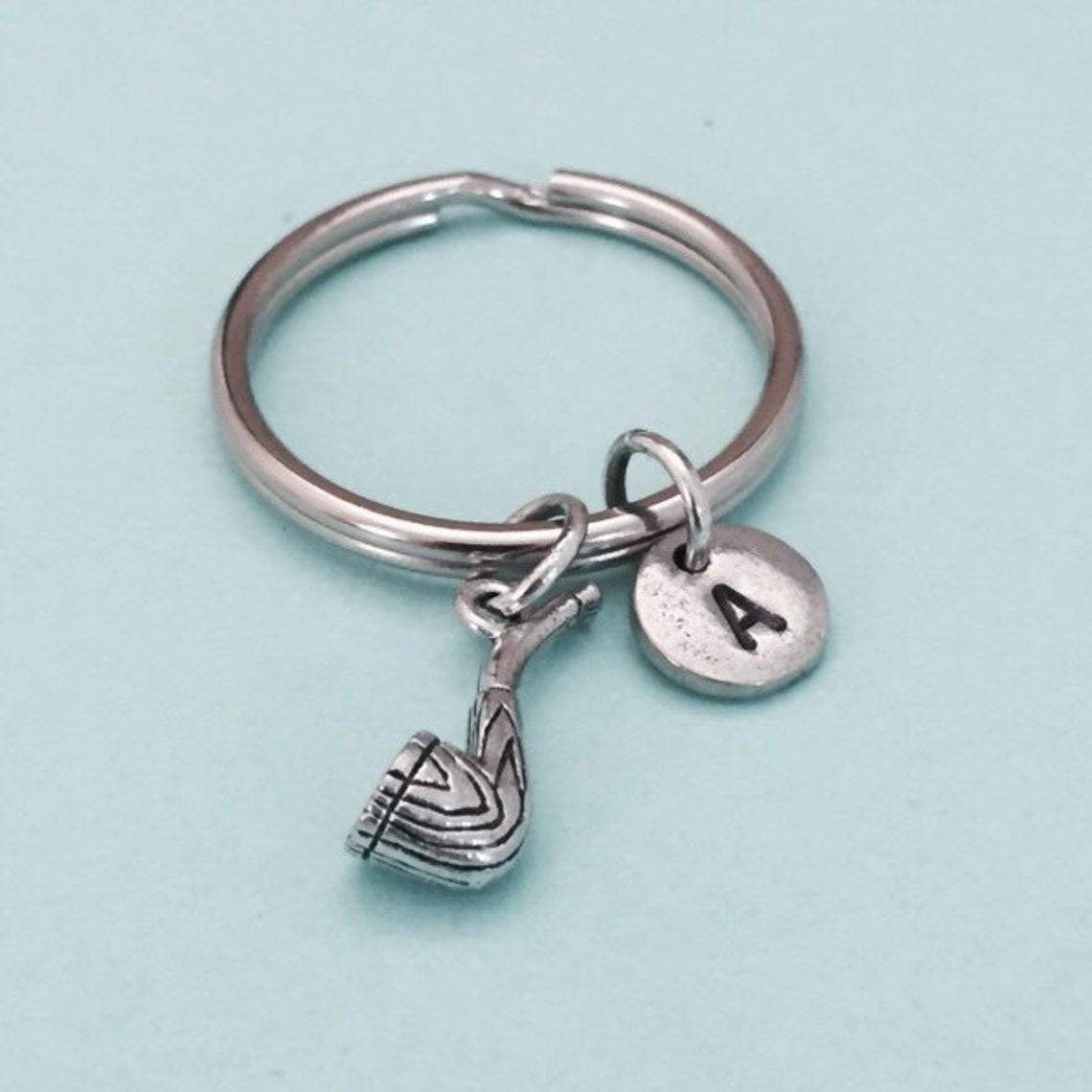 Smoking pipe keychain smoking pipe charm pipe keychain pipe Etsy