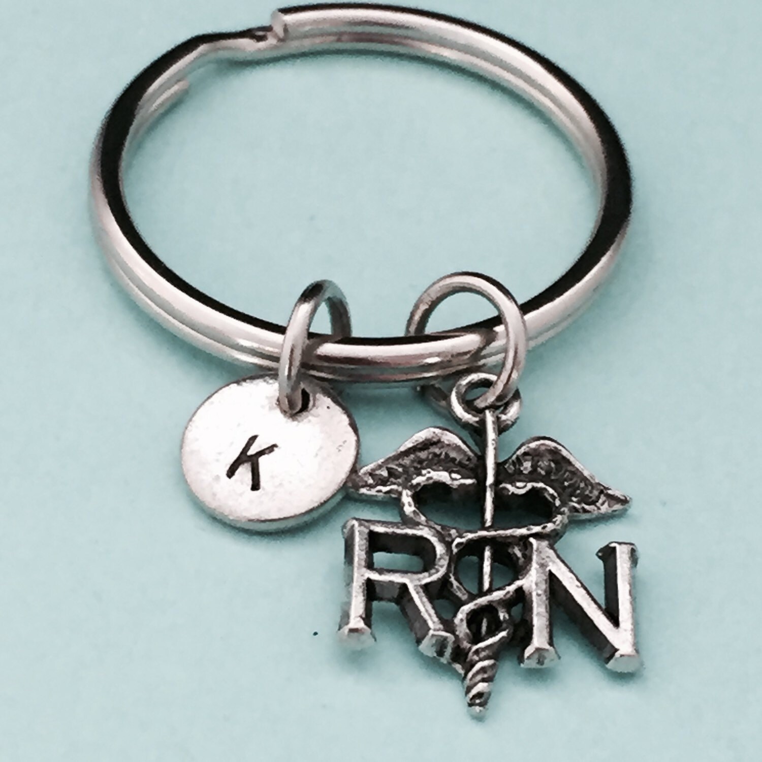 Nurse Keychain Nurse Charm Gift for Nurse Personalized Etsy
