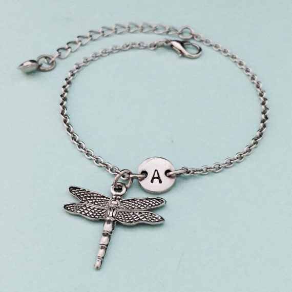 Dragonfly charm bracelet sale