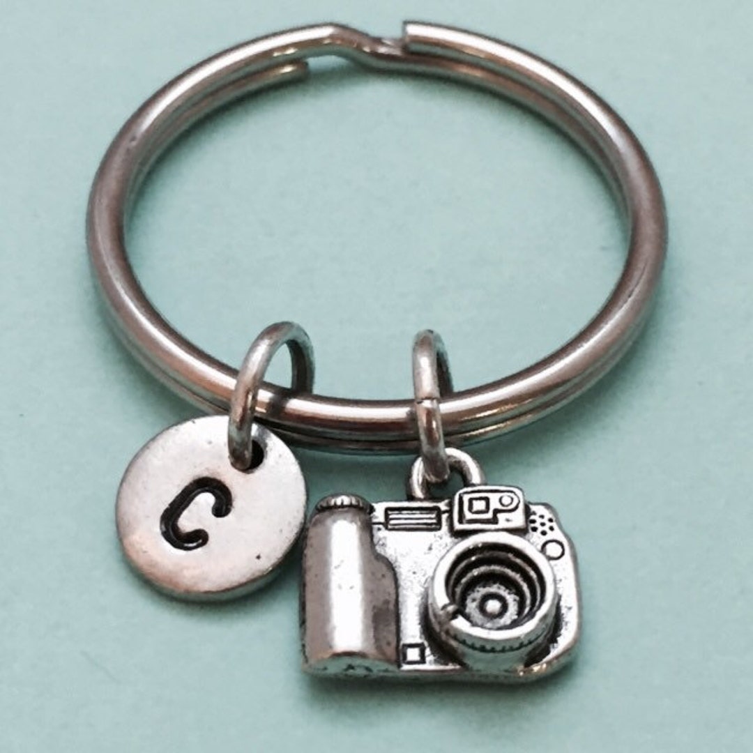 Photographing Keychains Camera Keychain, Camera Charm, Photographer, Photograph, Picture ...