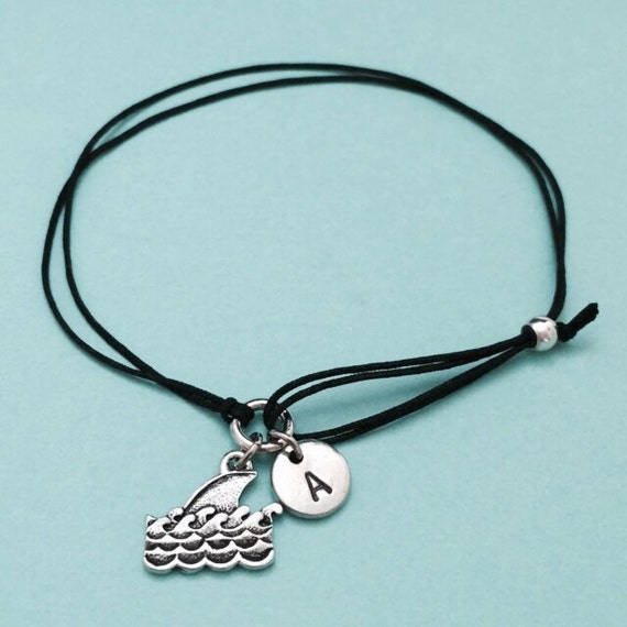 Shark charm shop bracelet