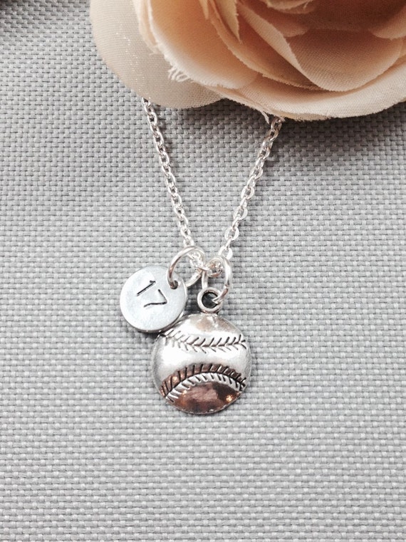 etsy baseball necklace