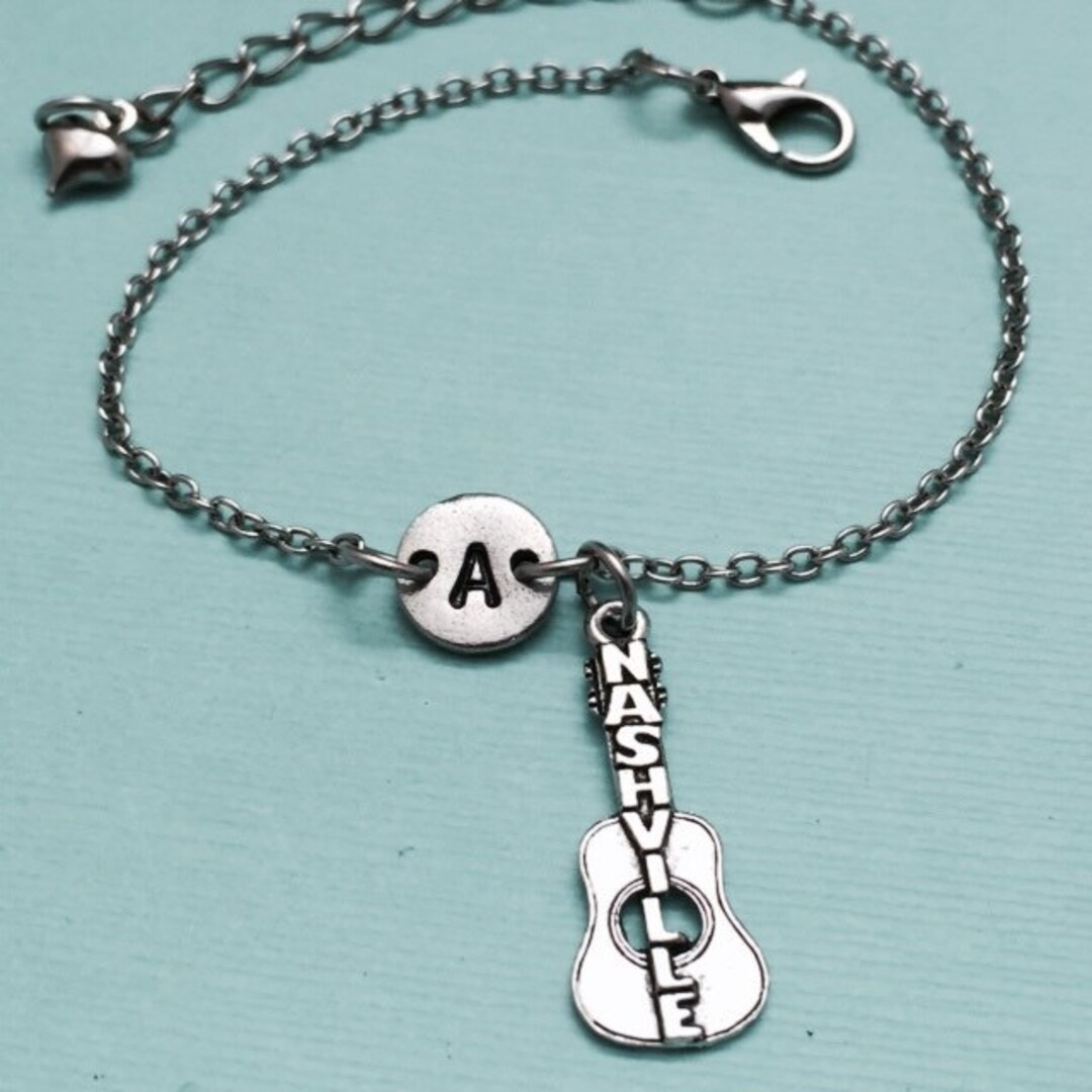 Nashville Charm Bracelet Nashville Charm Adjustable Etsy