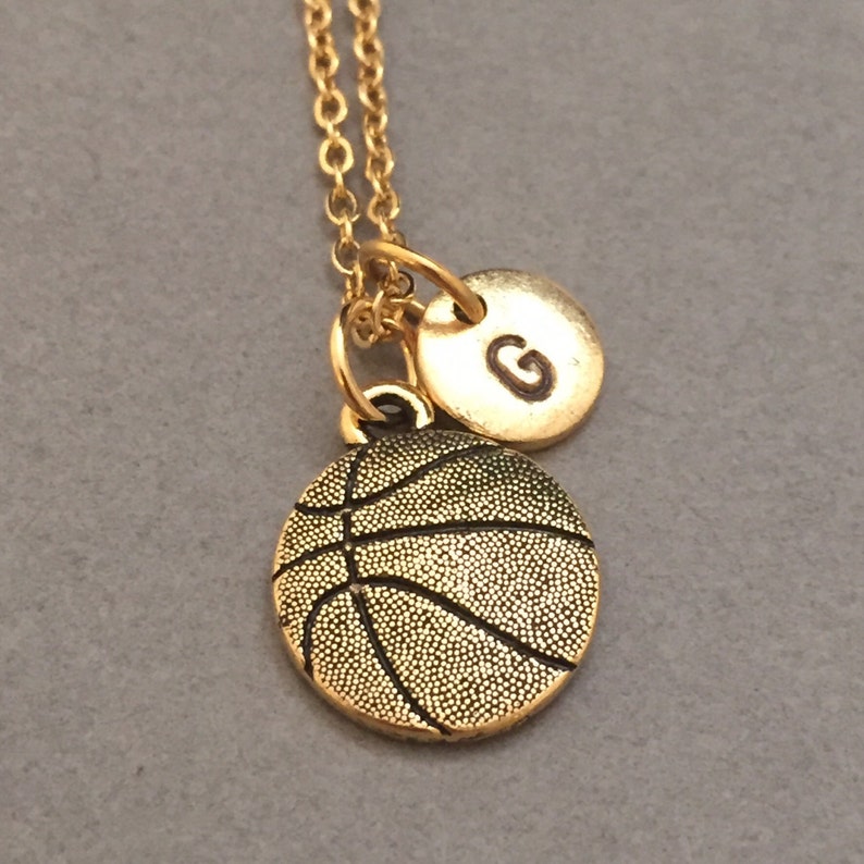Basketball necklace basketball charm sports necklace Etsy