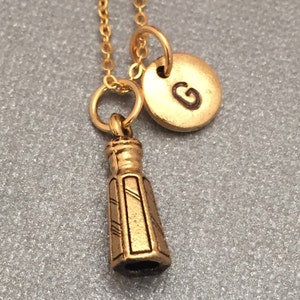 Salt necklace, salt charm, condiment necklace, personalized necklace, initial necklace, initial charm, monogram