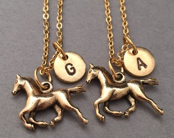 HORSE & WESTERN JEWELLERY JEWELRY GIRLS BEST FRIENDS NECKLACE SET HORSE & WESTERN JEWELLERY JEWELRY GIRLS BEST FRIENDS NECKLACE SET