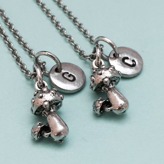 Best Friend Necklace Mushroom Necklace 