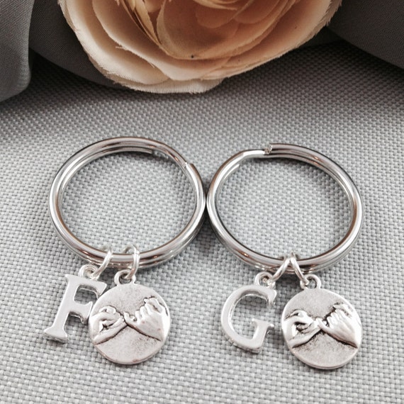 mejor amigo regalos Regalos pareja Pinky juro regalos de Navidad Pulsera rosa promesa