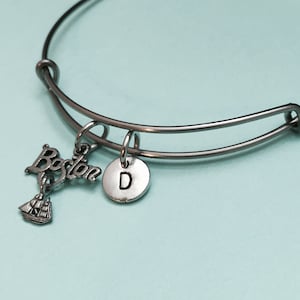 Boston-Armreif, Boston Bettelarmband, erweiterbar Armreif, Charm Armband, personalisierte, erste Armband, Monogramm