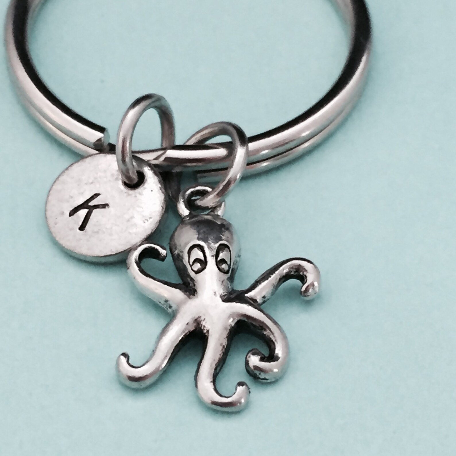 octopus keychain pop it