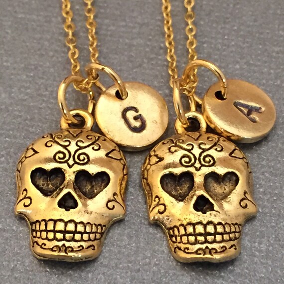 Skull friendship sale necklace