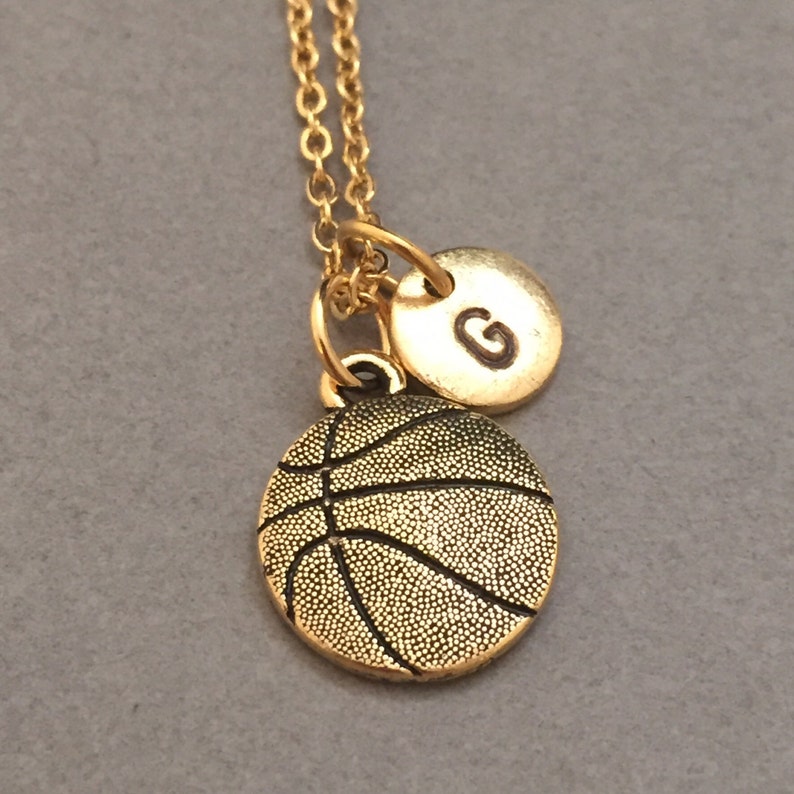 Basketball necklace basketball charm sports necklace Etsy