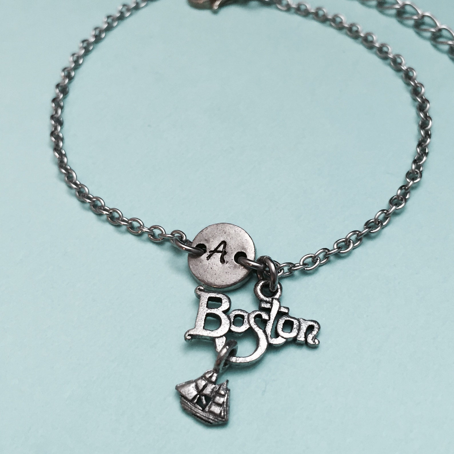 Boston Charm Bracelet Boston Charm Place Bracelet Etsy