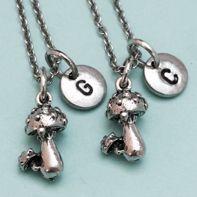 Best Friend Necklace Mushroom Necklace 