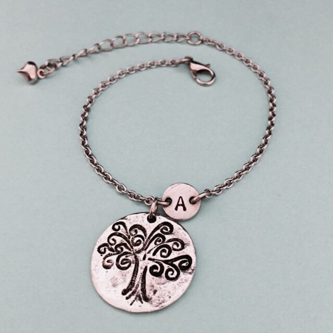 Tree of Life Charm Bracelet, Tree of Life Charm, Adjustable Bracelet ...