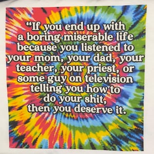 Zappa quote shirt