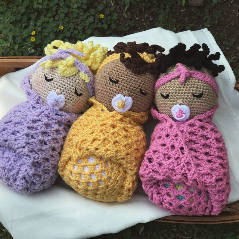 Swaddle Baby Crochet Pattern Etsy