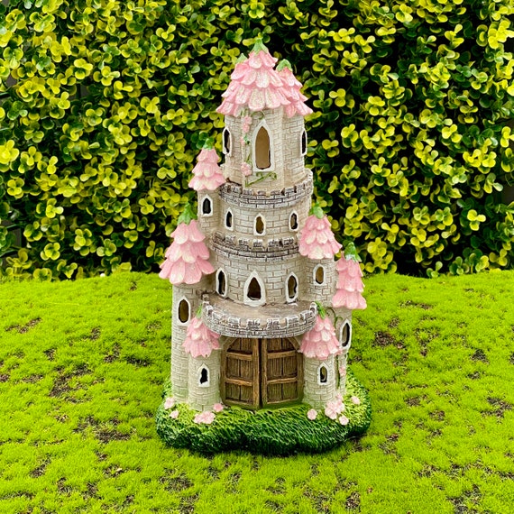 Fairy garden cheap castle diy