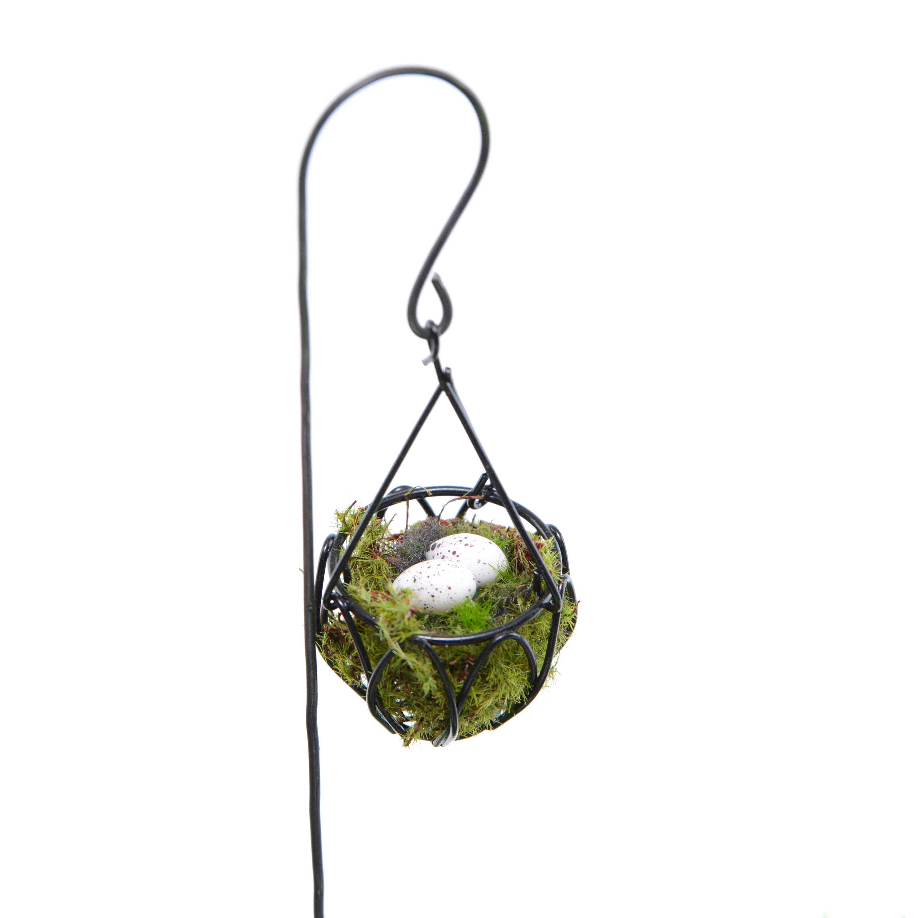 Fairy Garden Mini Hanging Basket Fairy Garden Accessory Etsy Australia