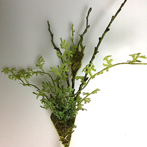 Fairy Garden Artificial Moss and Fern Twig Etsy Australia