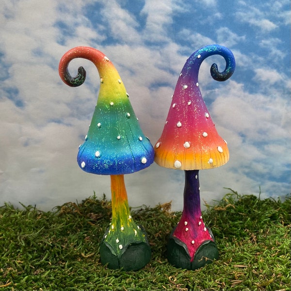 Fairy Garden Large Fantasy Mushrooms