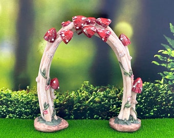 Fairy Garden Mushroom Arch