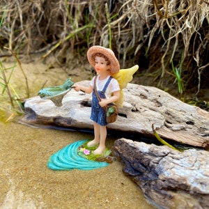 Fishing Boy Statue -  Australia