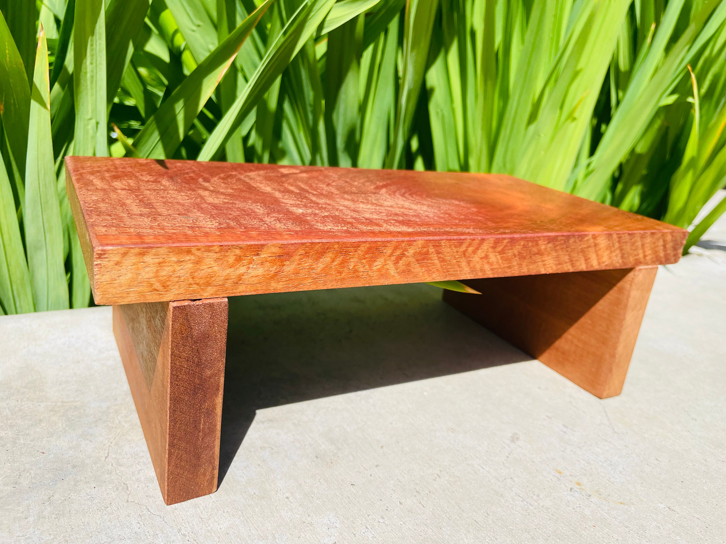 Repurposed, Padauk Wood Riser - Etsy