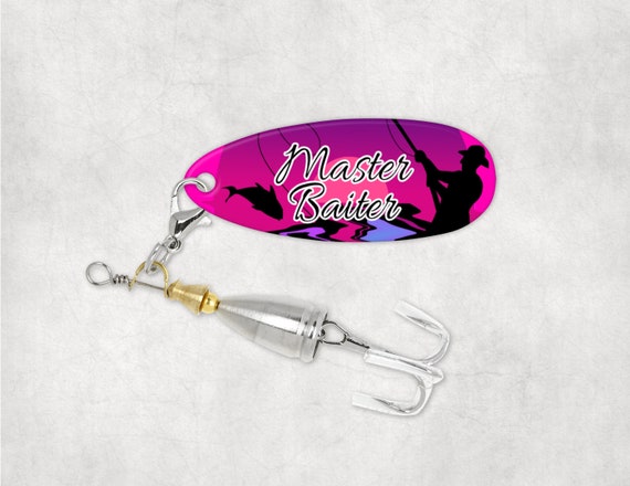 Fishing lure, Master Baiter, fathers day gift, fisherman present