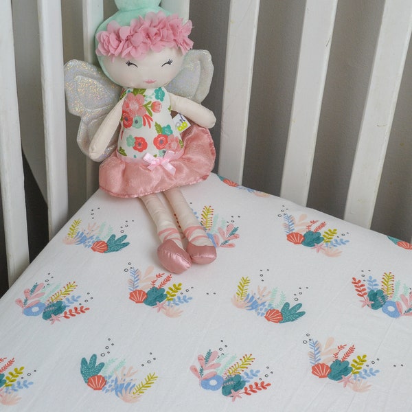 Coral Crib Bedding Etsy
