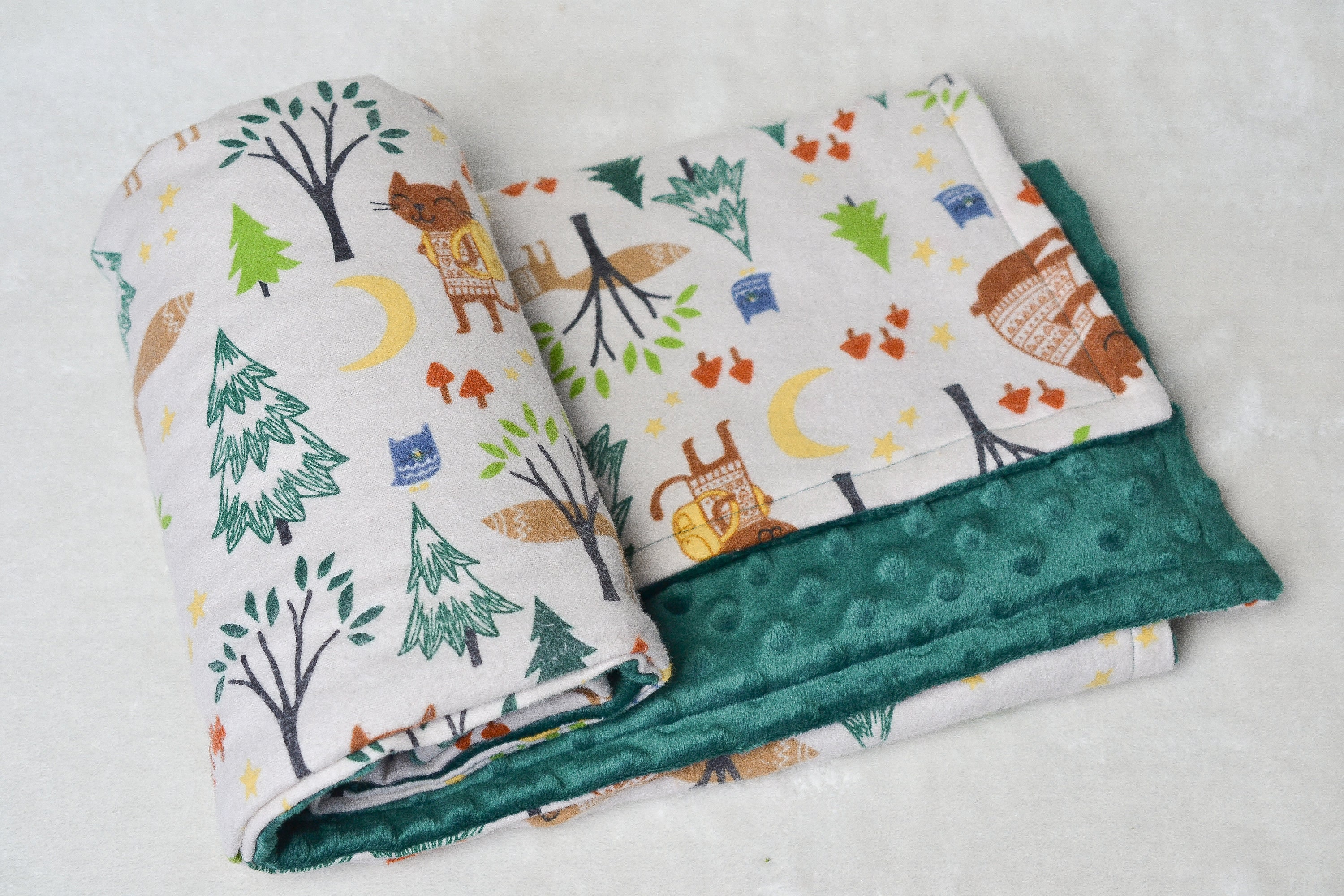 camping themed crib bedding