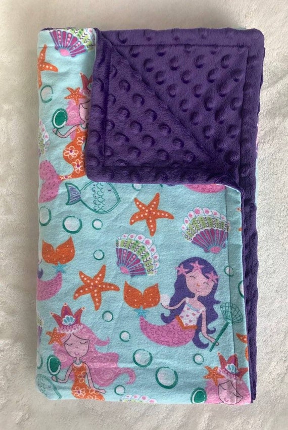 Mermaid Baby Blanket Tropical Baby 