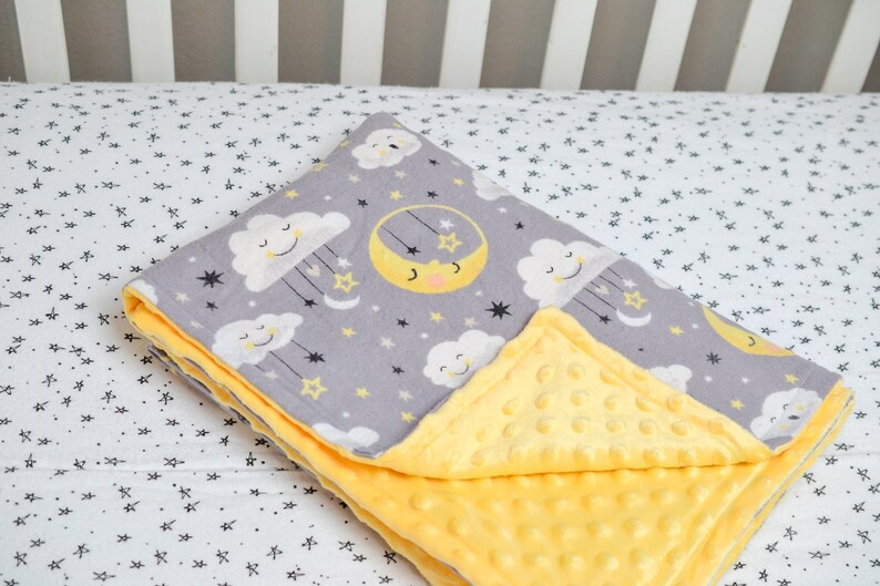 Moon and Stars Baby Bedding Set Celestial Crib Bedding Etsy